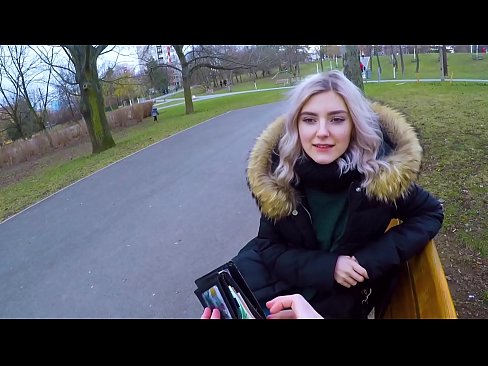 ❤️ Ковтає гарячу сперму незнайомця за гроші - мінет у парку від Єви Ельфі ️❌ Порно у нас